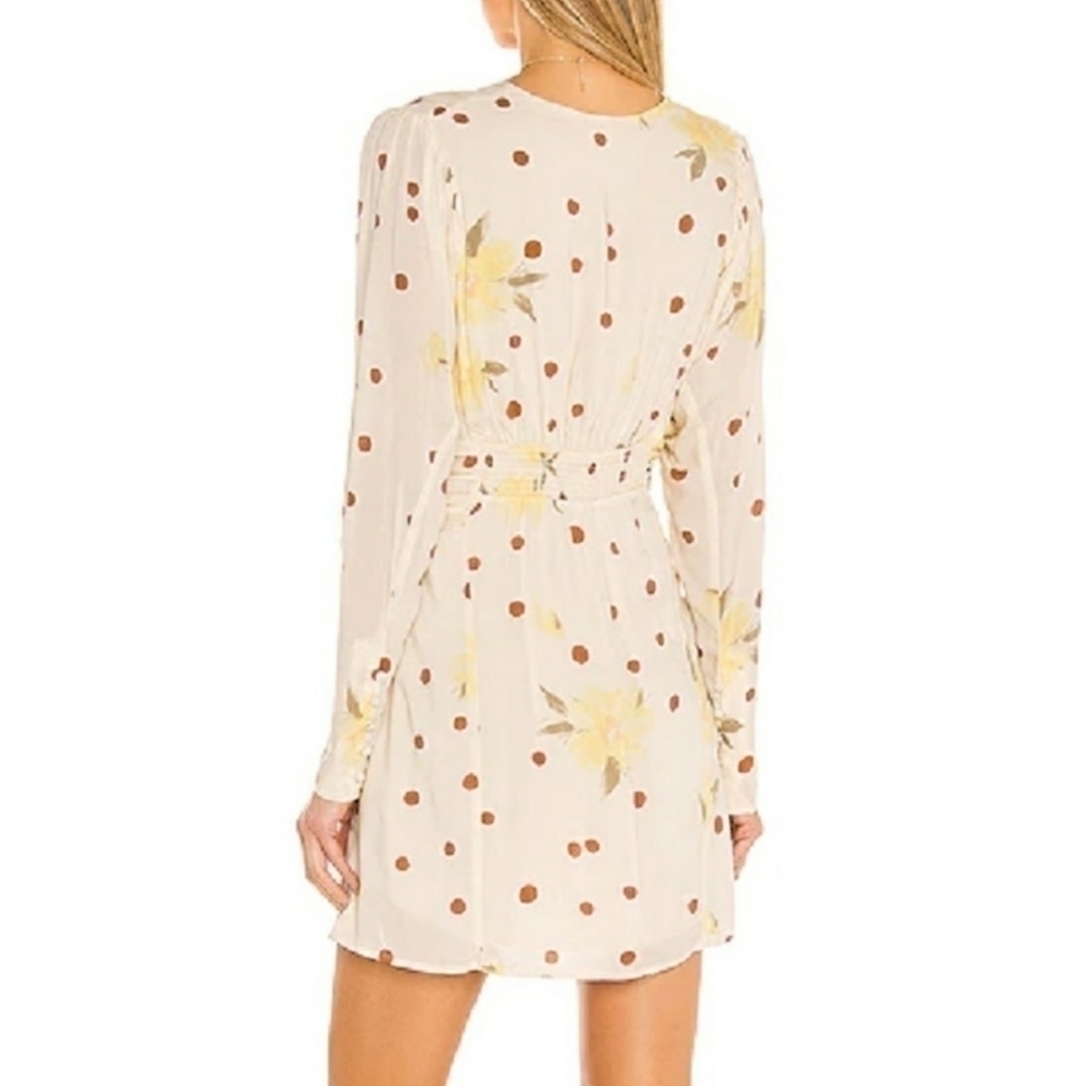 FREE PEOPLE Date Night mini dress buttons NWT - Picture 4 of 7